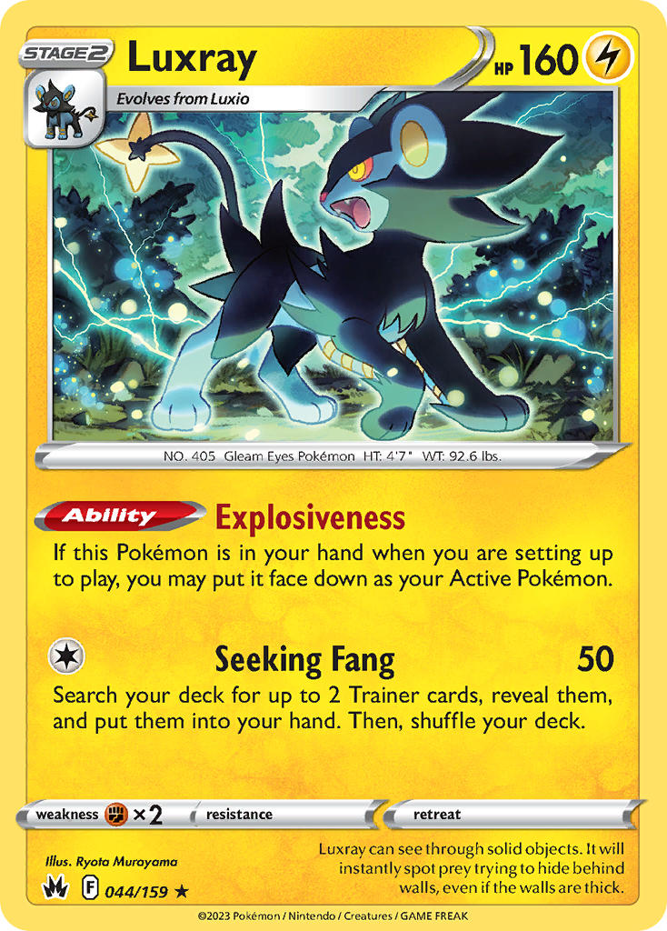 Luxray - 044/159 - Scroll and Circuit Games